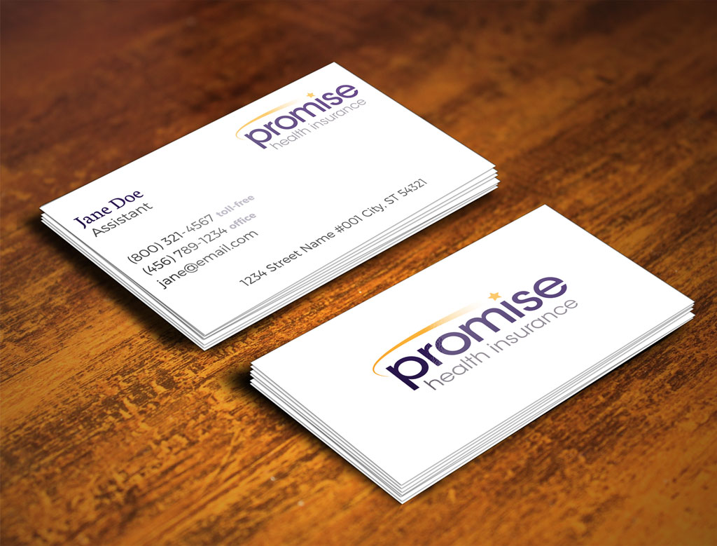 Professional, branded, custom business card design