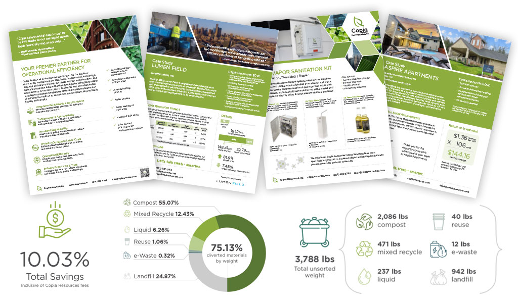 print design and infographics display